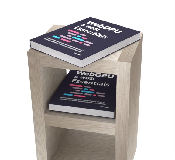 Reader photo of WebGPU & WGSL Essentials: A Hands-On Approach to Interactive Graphics, Games, 2D Interfaces, 3D Meshes, Animation, Security and Production (Paperback)