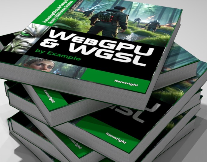 Reader photo of WebGPU and WGSL by Example: Fractals, Image Effects, Ray-Tracing, Procedural Geometry, 2D/3D, Particles, Simulations (Hardback)